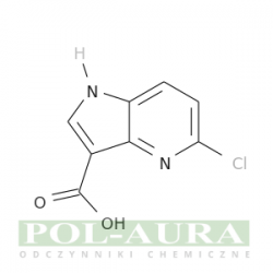 Kwas 1h-pirolo[3,2-b]pirydyno-3-karboksylowy, 5-chloro-/ 97% [1190321-93-7]
