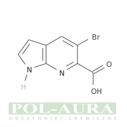 Kwas 1h-pirolo[2,3-b]pirydyno-6-karboksylowy, 5-bromo-/ 97% [1190322-26-9]