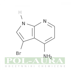 1h-pirolo[2,3-b]pirydyno-4-amina, 3-bromo-/ 97% [1190322-59-8]