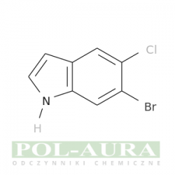 1h-indol, 6-bromo-5-chloro-/ 98% [1191028-50-8]