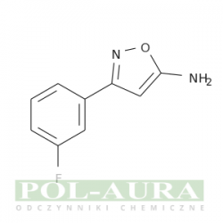 5-izoksazolamina, 3-(3-fluorofenylo)-/ 95% [119162-50-4]