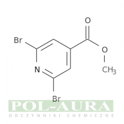 Kwas 4-pirydynokarboksylowy, 2,6-dibromo-, ester metylowy/ 98% [119308-57-5]