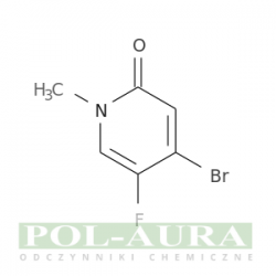 2(1H)-Pyridinone, 4-bromo-5-fluoro-1-methyl-/ 95% [1193334-87-0]