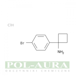 Cyklobutanamina, 1-(4-bromofenylo)-, chlorowodorek (1:1)/ 98% [1193389-40-0]