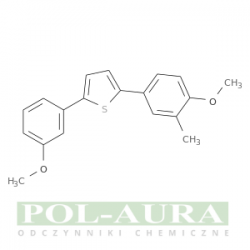 Tiofen, 2-(4-metoksy-3-metylofenylo)-5-(3-metoksyfenylo)-/ 90% [1193525-42-6]