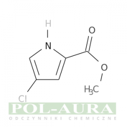 Kwas 1h-pirolo-2-karboksylowy, 4-chloro-, ester metylowy/ 95% [1194-96-3]