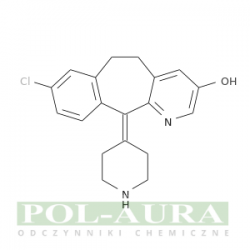 5H-Benzo[5,6]cyclohepta[1,2-b]pyridin-3-ol, 8-chloro-6,11-dihydro-11-(4-piperidinylidene)-/ 95% [119410-08-1]