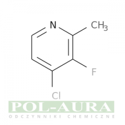 Pirydyna, 4-chloro-3-fluoro-2-metylo-/ 95% [1195251-01-4]