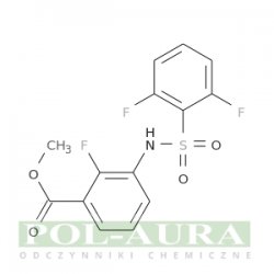 Kwas benzoesowy, 3-[[(2,6-difluorofenylo)sulfonylo]amino]-2-fluoro-, ester metylowy/ 98% [1195768-19-4]