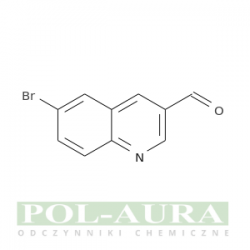 3-chinolinokarboksyaldehyd, 6-bromo-/ 97% [1196155-68-6]