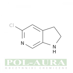 1h-pirolo[2,3-c]pirydyna, 5-chloro-2,3-dihydro-/ 98% [1196155-89-1]