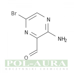 2-pirazynokarboksyaldehyd, 3-amino-6-bromo-/ 98% [1196156-63-4]
