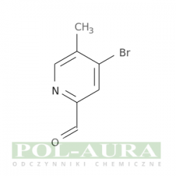 2-pirydynokarboksyaldehyd, 4-bromo-5-metylo-/ 98% [1196157-14-8]