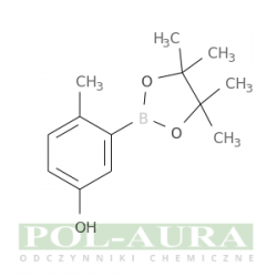 Phenol, 4-methyl-3-(4,4,5,5-tetramethyl-1,3,2-dioxaborolan-2-yl)-/ min. 95% [1196985-65-5]