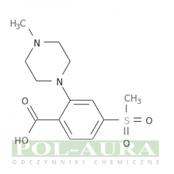 Kwas benzoesowy, 2-(4-metylo-1-piperazynylo)-4-(metylosulfonylo)-/ 95% [1197193-10-4]