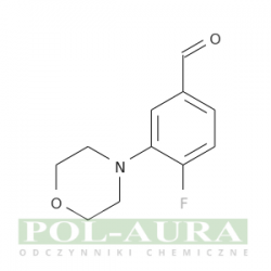 Benzaldehyd, 4-fluoro-3-(4-morfolinylo)-/ 98% [1197193-13-7]