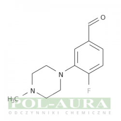 Benzaldehyde, 4-fluoro-3-(4-methyl-1-piperazinyl)-/ min. 97% [1197193-16-0]