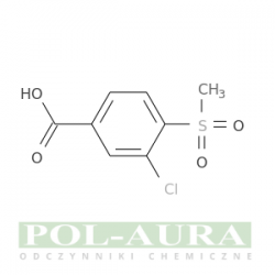 Benzoic acid, 3-chloro-4-(methylsulfonyl)-/ min. 97% [1197193-45-5]