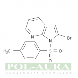 1h-pirolo[2,3-b]pirydyna, 2-bromo-1-[(4-metylofenylo)sulfonylo]-/ 97% [1198416-32-8]