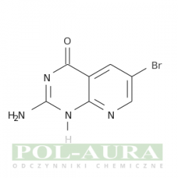 Pirydo[2,3-d]pirymidyn-4(3h)-on, 2-amino-6-bromo-/ 95% [120040-42-8]