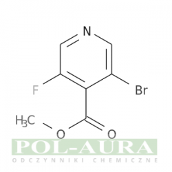 Kwas 4-pirydynokarboksylowy, 3-bromo-5-fluoro-, ester metylowy/ 98% [1214325-21-9]