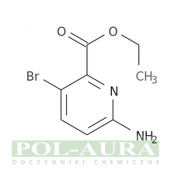 Kwas 2-pirydynokarboksylowy, 6-amino-3-bromo-, ester etylowy/ 98% [1214332-35-0]