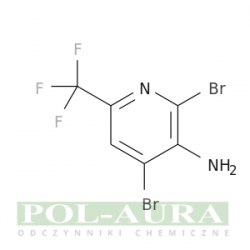3-pirydynamina, 2,4-dibromo-6-(trifluorometylo)-/ 97% [1214365-67-9]