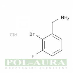 Benzenometanoamina, 2-bromo-3-fluoro-, chlorowodorek (1:1)/ 98% [1214376-83-6]