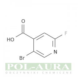 Kwas 4-pirydynokarboksylowy, 5-bromo-2-fluoro-/ 98% [1214377-40-8]