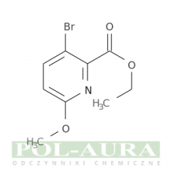 2-Pyridinecarboxylic acid, 3-bromo-6-methoxy-, ethyl ester/ 95% [1214377-88-4]