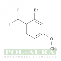 Benzen, 2-bromo-1-(difluorometylo)-4-metoksy-/ 98% [1214379-79-9]