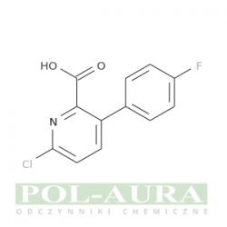 Kwas 2-pirydynokarboksylowy, 6-chloro-3-(4-fluorofenylo)-/ 95% [1214381-04-0]