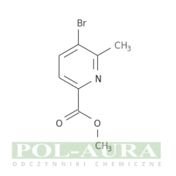 Kwas 2-pirydynokarboksylowy, 5-bromo-6-metylo-, ester metylowy/ 97% [1215860-20-0]