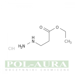 Propanoic acid, 3-hydrazinyl-, ethyl ester, hydrochloride (1:1)/ 97% [1216111-67-9]