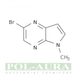 5h-pirolo[2,3-b]pirazyna, 2-bromo-5-metylo-/ 98% [1217090-32-8]