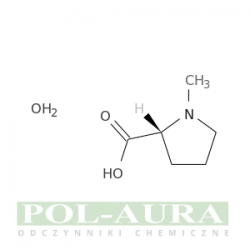 D-prolina, 1-metylo-, hydrat (1:1)/ 96% [1217447-61-4]