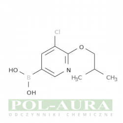 Kwas boronowy, b-[5-chloro-6-(2-metylopropoksy)-3-pirydynylo]-/ 98% [1217500-89-4]