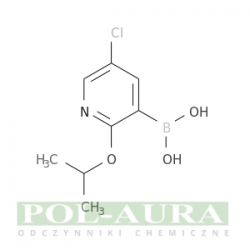 Kwas boronowy, b-[5-chloro-2-(1-metyloetoksy)-3-pirydynylo]-/ 96% [1217501-41-1]