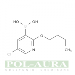 Kwas boronowy, b-(2-butoksy-5-chloro-3-pirydynylo)-/ 98% [1217501-44-4]