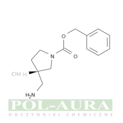 Kwas 1-pirolidynokarboksylowy, 3-(aminometylo)-, ester fenylometylowy, chlorowodorek (1:1), (3s)-/ 95% [1217619-19-6]