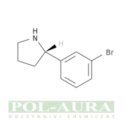 Pirolidyna, 2-(3-bromofenylo)-, (2s)-/ 98% [1217694-15-9]