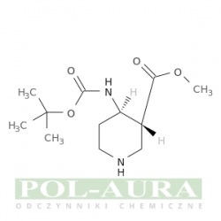 Kwas 3-piperydynokarboksylowy, 4-[[(1,1-dimetyloetoksy)karbonylo]amino]-, ester metylowy, (3r,4r)-rel-/ 95% [1217774-23-6]