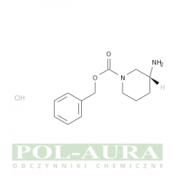 Kwas 1-piperydynokarboksylowy, 3-amino-, ester fenylometylowy, chlorowodorek (1:1), (3r)-/ 95% [1217781-62-8]