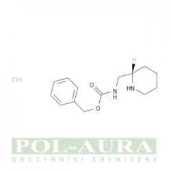 Carbamic acid, N-[(2S)-2-piperidinylmethyl]-, phenylmethyl ester, hydrochloride (1:1)/ 95% [1217807-36-7]