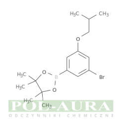 1,3,2-dioksaborolan, 2-[3-bromo-5-(2-metylopropoksy)fenylo]-4,4,5,5-tetrametylo-/ 98% [1218789-48-0]