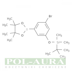 1,3,2-dioksaborolan, 2-[3-bromo-5-[[(1,1-dimetyloetylo)dimetylosililo]oksy]fenylo]-4,4,5,5-tetrametylo-/ 95% [1218789-51 -5]