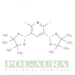 Pirydyna, 2,6-difluoro-3,5-bis(4,4,5,5-tetrametylo-1,3,2-dioksaborolan-2-ylo)-/ 96% [1218789-90-2]