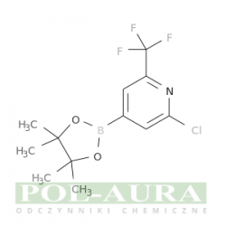 Pirydyna, 2-chloro-4-(4,4,5,5-tetrametylo-1,3,2-dioksaborolan-2-ylo)-6-(trifluorometylo)-/ 98% [1218790-05-6]