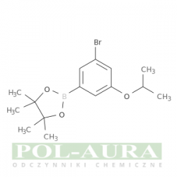 1,3,2-dioksaborolan, 2-[3-bromo-5-(1-metyloetoksy)fenylo]-4,4,5,5-tetrametylo-/ 97% [1218790-34-1]