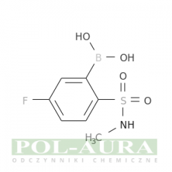 Kwas boronowy, b-[5-fluoro-2-[(metyloamino)sulfonylo]fenylo]-/ 98% [1218790-75-0]